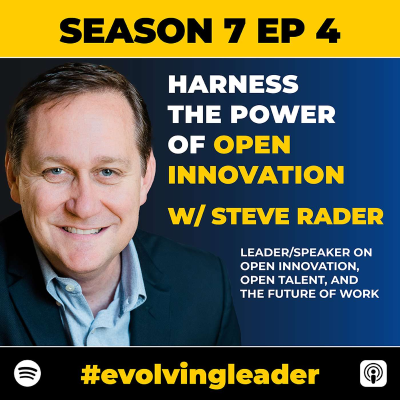 episode Harness the Power of Open Innovation with Steve Rader artwork