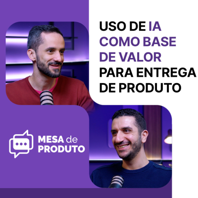 episode Mesa de Produto #95 - Uso de IA como base de valor para entrega de Produto artwork