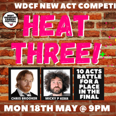episode West Didsbury Comedy Festival 2020: New Act Heat 3 artwork