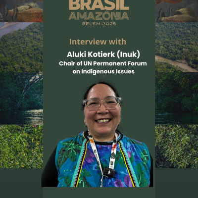 episode COP30 - A Word From The UNPFII Chair, Aluki Kotierk artwork