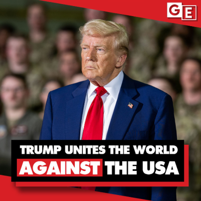 episode Donald Trump is uniting the world against the US artwork