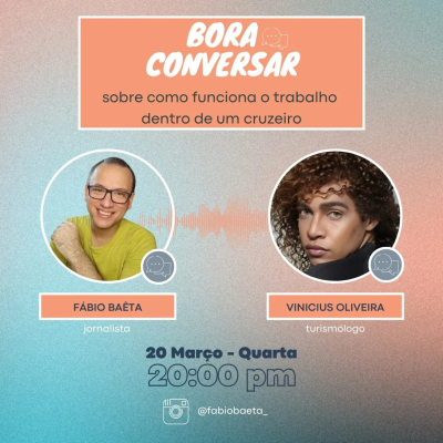 episode Bora conversar com o turismólogo Vinicius Oliveira. artwork
