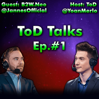 episode Neo joins me for Ep.#1 of ToD Talks artwork