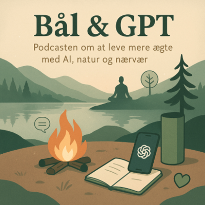 episode PLAII Bål & GPT - Brug ChatGPT til at komme tættere på naturen og DIG artwork