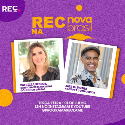 episode REC na Novabrasil - Patrícia Pessoa e Jair Oliveira artwork