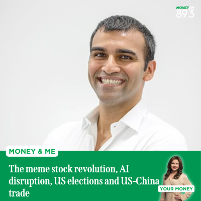 episode Money and Me: The meme stock revolution, AI disruption, US elections and US-China trade artwork