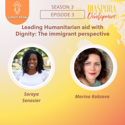 episode Leading Humanitarian Aid with Dignity: The immigrant perspective artwork
