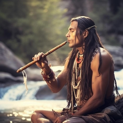 episode Healing Power of Native American Flute Music for Spiritual Cleansing — Meditation & Calming the Mind artwork