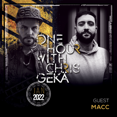 episode One Hour With Chris Gekä #239 - Guest MACC artwork