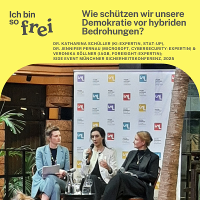 episode #62 Von der MSC 2025: Wie schützen wir unsere Demokratie vor hybriden Bedrohungen? artwork