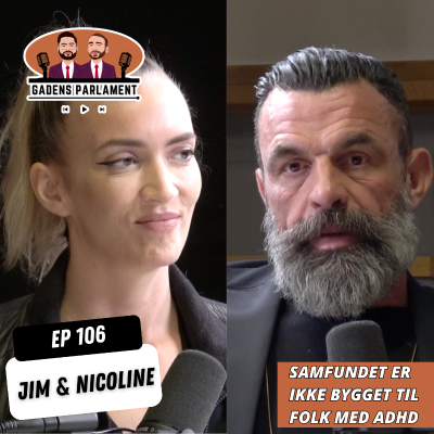 episode Gadens Parlament: EP106 - Jim & Nicoline artwork
