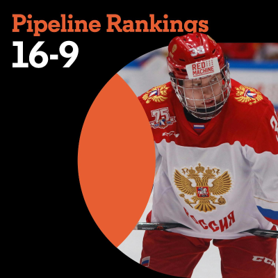 episode NHL Pipeline Rankings: No. 16-9 artwork