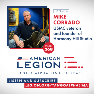 episode Episode 268: The healing power of music for veterans with Mike Corrado – Tango Alpha Lima artwork