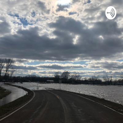 episode Flood at Sugar lake Lewis and Clark village artwork