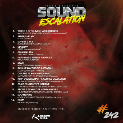 episode TEKNO pres. Sound Escalation 242 with Andrew Suba artwork