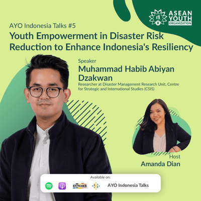 episode Episode 5: Youth Empowerment in Disaster Risk Reduction to Enhance Indonesia's Resiliency artwork
