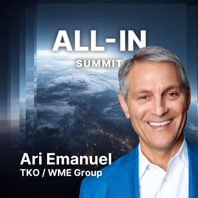 episode Ari Emanuel on the Future of Entertainment: Hollywood, AI, Creator Economy, YouTube vs Netflix artwork
