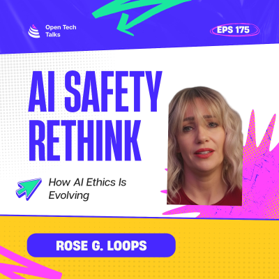 episode Ethical AI, Human Safety & AI Identity Protection with Rose G. Loops artwork