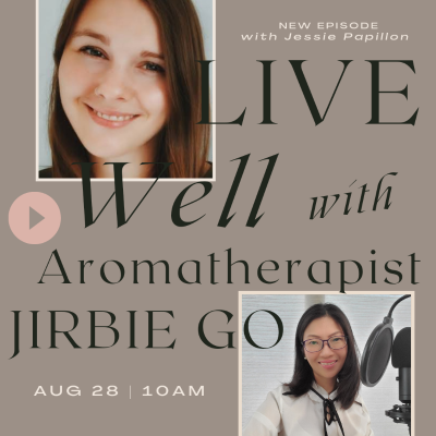 episode S05E08 Finding Balance as an Aromatherapist with Jessie of @jessentiallife artwork