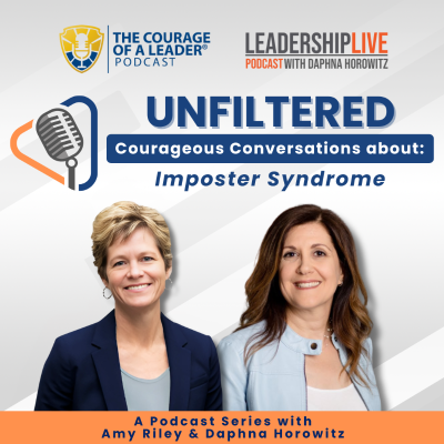 episode EP 74 UNFILTERED: Courageous Conversations about... Imposter Syndrome artwork
