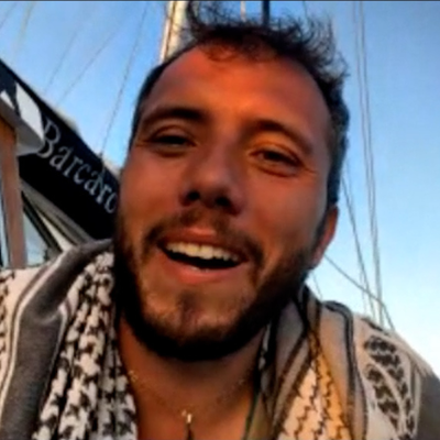 episode LIVE Interview From Gaza Flotilla as Threats Escalate artwork