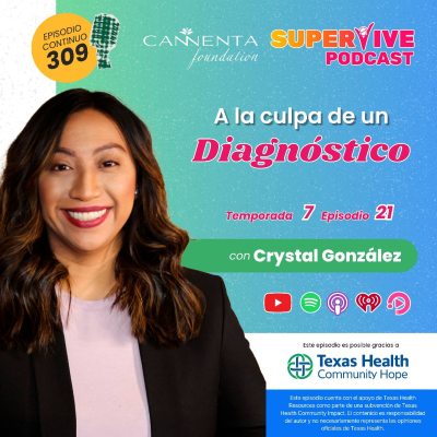 episode SuperVive A la Culpa de un Diagnóstico - Crystal González artwork