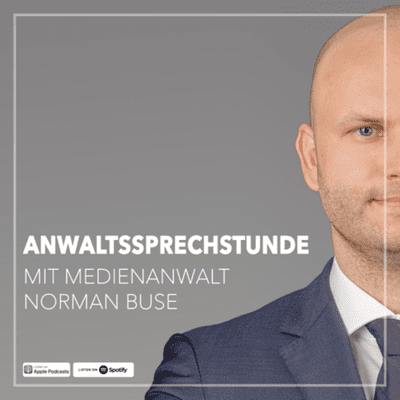 Anwaltssprechstunde - Rechtspodcast der BUSE HERZ GRUNST Rechtsanwälte