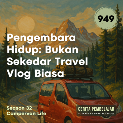 episode 949 | Pengembara Hidup: Bukan Sekedar Travel Vlog Biasa artwork
