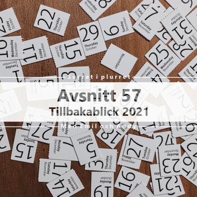 episode Avsnitt 57 - Tillbakablick 2021 artwork