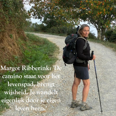 episode 'Eigenlijk weet ik nu pas waarom ik de camino toen heb gelopen.' artwork