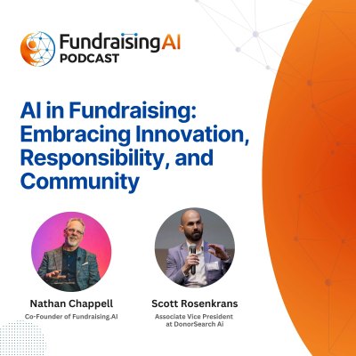 episode Episode 43 - AI in Fundraising: Embracing Innovation, Responsibility, and Community artwork