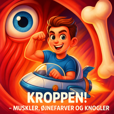 episode #29 - Kroppen! - Muskler, Øjnefarver og Knogler artwork