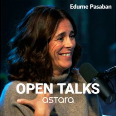 episode EL OCHOMIL DE LA SALUD MENTAL con EDURNE PASABAN | Open Talks astara 1x03 artwork