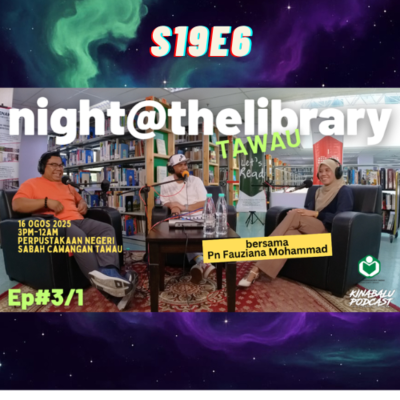 episode S19E6 : Ep#3/1 night@thelibrary Tawau bersama Pn Fauziana Mohammad artwork