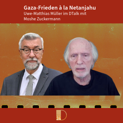 episode Gaza Frieden à la Netanjahu. DTalk Moshe Zuckermann artwork