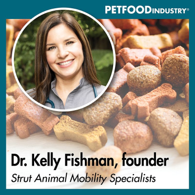 episode Senior pet nutrition with Dr. Kelly Fishman of Strut Animal Mobility Specialists artwork