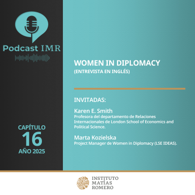 episode Podcast IMR - Women in Diplomacy artwork