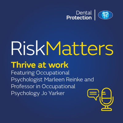 episode RiskMatters - Guest interview – Thrive at work artwork