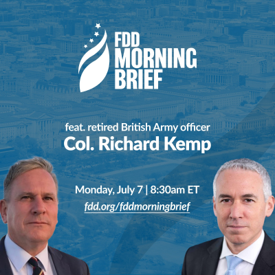 episode FDD Morning Brief feat. Col. Richard Kemp (Jul. 7) artwork