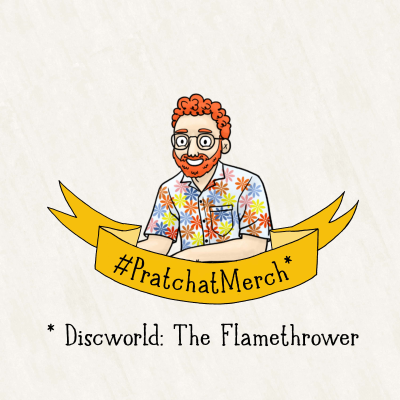 episode Discworld: The Flamethrower (Discworld merchandise) artwork
