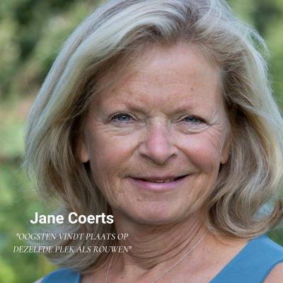episode Afl. 50 Jane Coerts - Oogsten vindt plaats op dezelfde plek als rouwen artwork