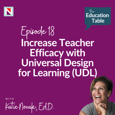 episode Increase Teacher Efficacy with UDL: How to Inspire, Motivate and Get Results artwork