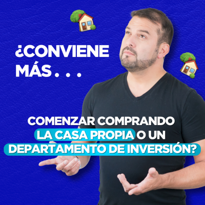 episode [LIVE 818] CONVIENE MÁS COMENZAR COMPRANDO LA CASA PROPIA O UN DEPARTAMENTO DE INVERSIÓN artwork