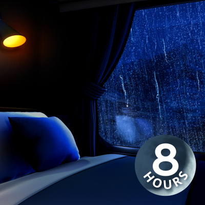 episode Train & Rain Sounds for Sleeping | 8 Hours artwork
