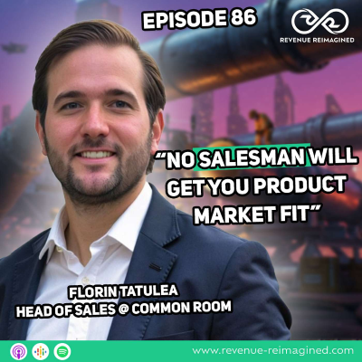 episode Episode #86 The Future of Outbound Sales: What Most Founders Get Wrong with Florin Tatulea artwork