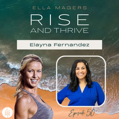episode Transforming Pain Into Power and Purpose with 4x TEDx Speaker and Thought Leader Elayna Fernandez artwork