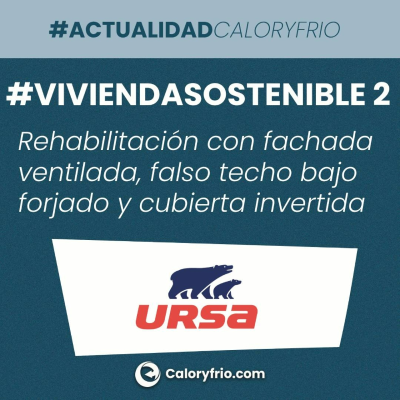 episode URSA #ViviendaSostenible 2: Rehabilitación con fachada ventilada, falso techo bajo forjado y cubierta invertida artwork