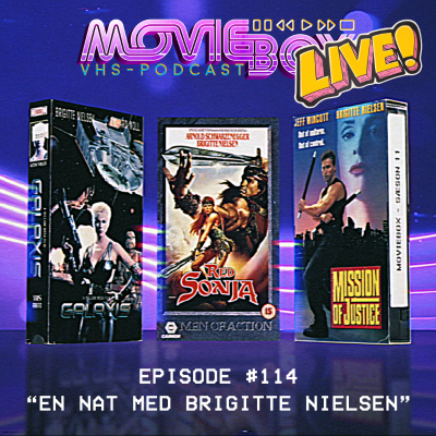 episode Episode #114 – "En nat med Brigitte Nielsen" artwork