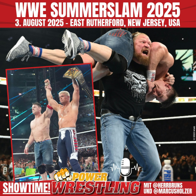 episode WWE SummerSlam 2025 (Tag 2): Brock Lesnar ist zurück! Cody Rhodes wieder Champion! artwork