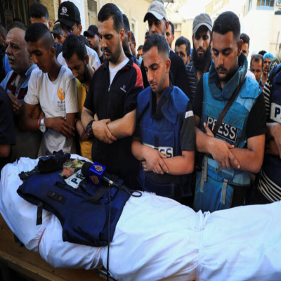 episode The killing of Gaza’s journalists artwork